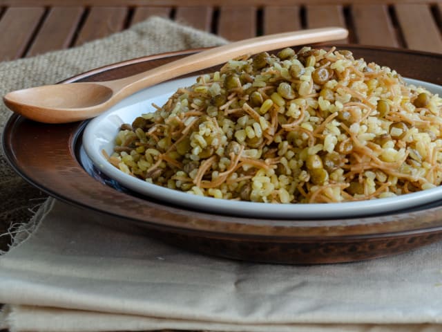 Mercimekli Şehriyeli Bulgur Pilavı
