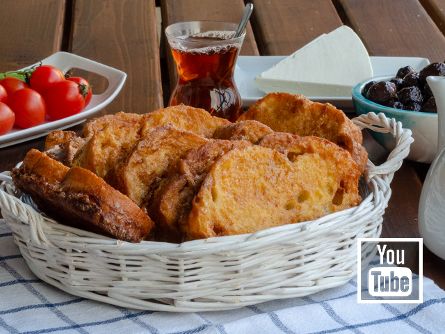 yumurtalı ekmek kızartması