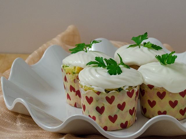 Ispanaklı Muffin