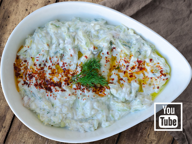 yoğurtlu salata