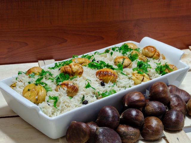 kestaneli pirinç pilavı