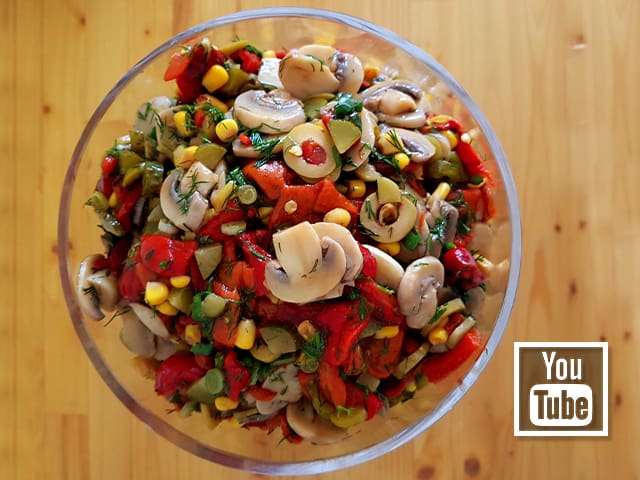 mantar salatası