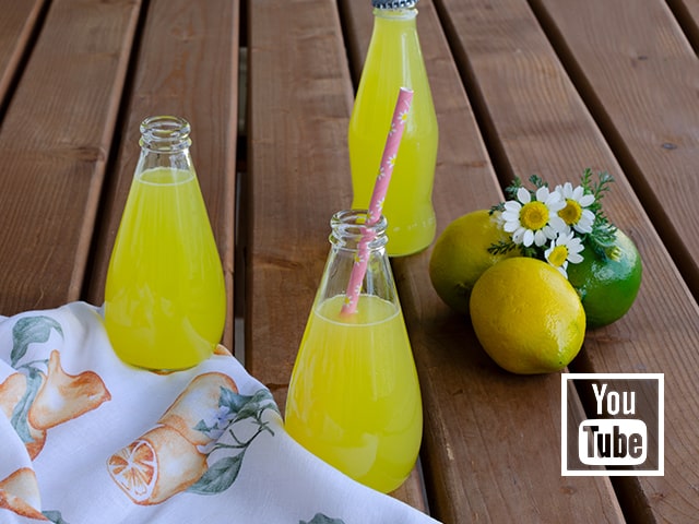 1 portakal 1 limon ile limonata