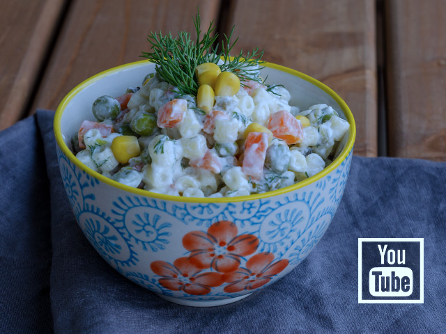 Makarna Salatası
