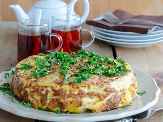 Fırında Jambonlu Patates