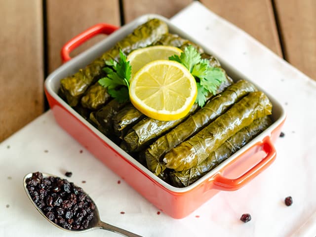 zeytinyağlı yaprak sarması
